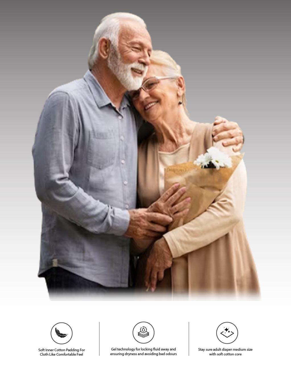 Stay sure adult diaper sticking type large premium plus pack of 5 pcs. - staysure.asia