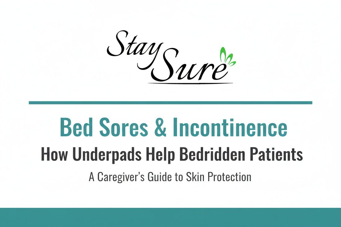 Stay Sure blog — Bed Sores & Incontinence: How Underpads Help Bedridden Patients Stay Comfortable