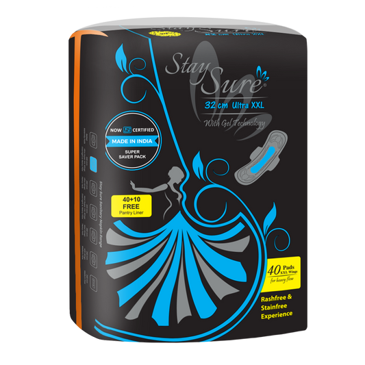 ultra thin sanitary pad xxl ideal for overnight use and heavy flow sanitary napkin